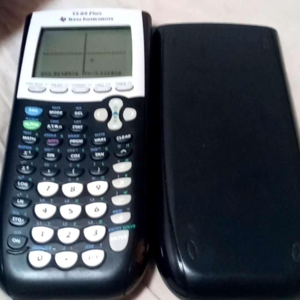 Texas Instruments T1-84 Plus Graphing Calculator, Tested Works